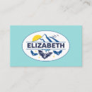 Search for adventure business cards Nature