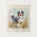 Search for herding dog art Australian shepherd