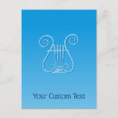 Search for music symbols postcards Icon