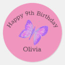 Search for pink purple butterfly stickers Sweet
