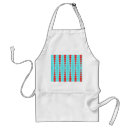 Search for turquoise aprons Geometric pattern