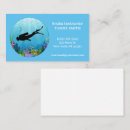 Search for scuba diving business cards Water