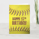 Search for softball birthday cards Athlete
