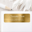 Search for metallic gold labels Calligraphy