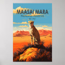 Search for african safari posters Maasai mara national reserve