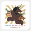 Search for afro stickers Licensed afro unicorn
