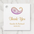 Search for indian wedding favour tags Gold