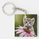 Search for grey cat key rings Kitten