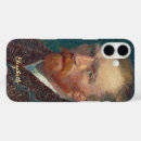 Search for vintage portrait iphone cases Van gogh