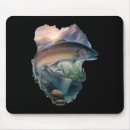 Search for fish hook mousepads Brook trout