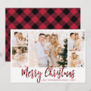 Search for red buffalo plaid christmas cards Minimalist