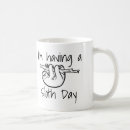 Search for hanging sloth mugs Illustration