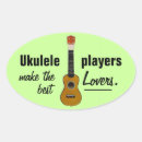 Search for ukulele player stickers Hawaii