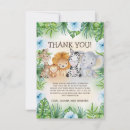 Search for blue monkey cards Jungle animals