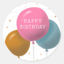 Search for colourful glitters stickers Happy birthday
