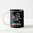 Search for t rex mugs Red white blue