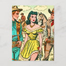 Search for wild west postcards Cowgirl