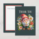 Search for gnome thank you cards Cute