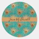 Search for pretty peacock stickers Gold