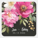 Search for white and pink wedding stickers Floral