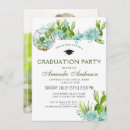 Search for cactus graduation invitations Modern