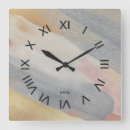 Search for silver and pink clocks Modern