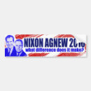 Search for nixon bumper stickers Agnew