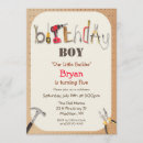 Search for carpenter birthday invitations Builder