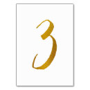 Search for double sided table cards Gold