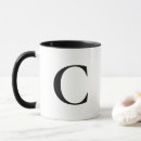 Search for create your own black mugs Initial
