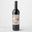 Search for wine label invitations Heart