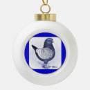 Search for pigeon christmas tree decorations Dove