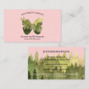 Search for camping business cards Forest