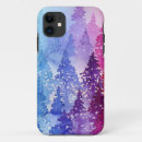 Search for evergreen tree iphone cases Watercolor