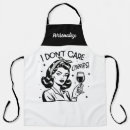 Search for funny girl aprons Humour