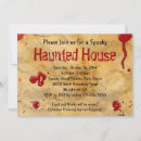 Search for blood splatter invitations Bloody