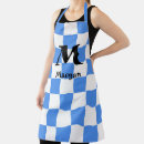 Search for checker aprons For her