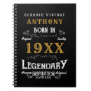 Search for 30th birthday notebooks Gold