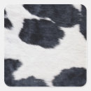 Search for cowhide stickers Black