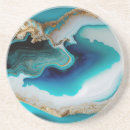 Search for gemstone coasters Aqua