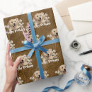 Search for golden retriever wrapping paper Pet