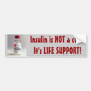 Search for diabetes bumper stickers Cure