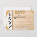 Search for rounded corners rsvp cards Bridal