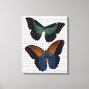 Search for butterfly canvas prints Flower leaves