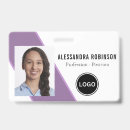 Search for barcode id badges Elegant