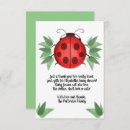Search for ladybug thank you cards Ladybird