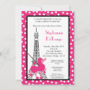 Search for paris baby girl shower invitations Chic