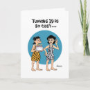 Search for funny 39th birthday cards Thirty nine