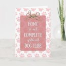 Search for dog mothers day cards Pink