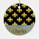 Search for fleur de lis christmas tree decorations Cajun